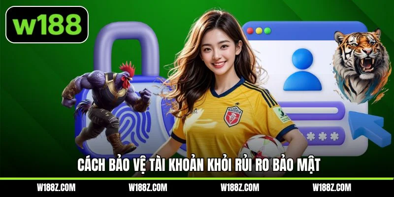 Cách bảo vệ tài khoản khỏi rủi ro bảo mật