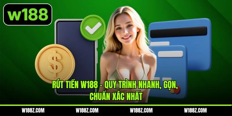 Rút Tiền W188 - Quy Trình Nhanh, Gọn, Chuẩn Xác Nhất